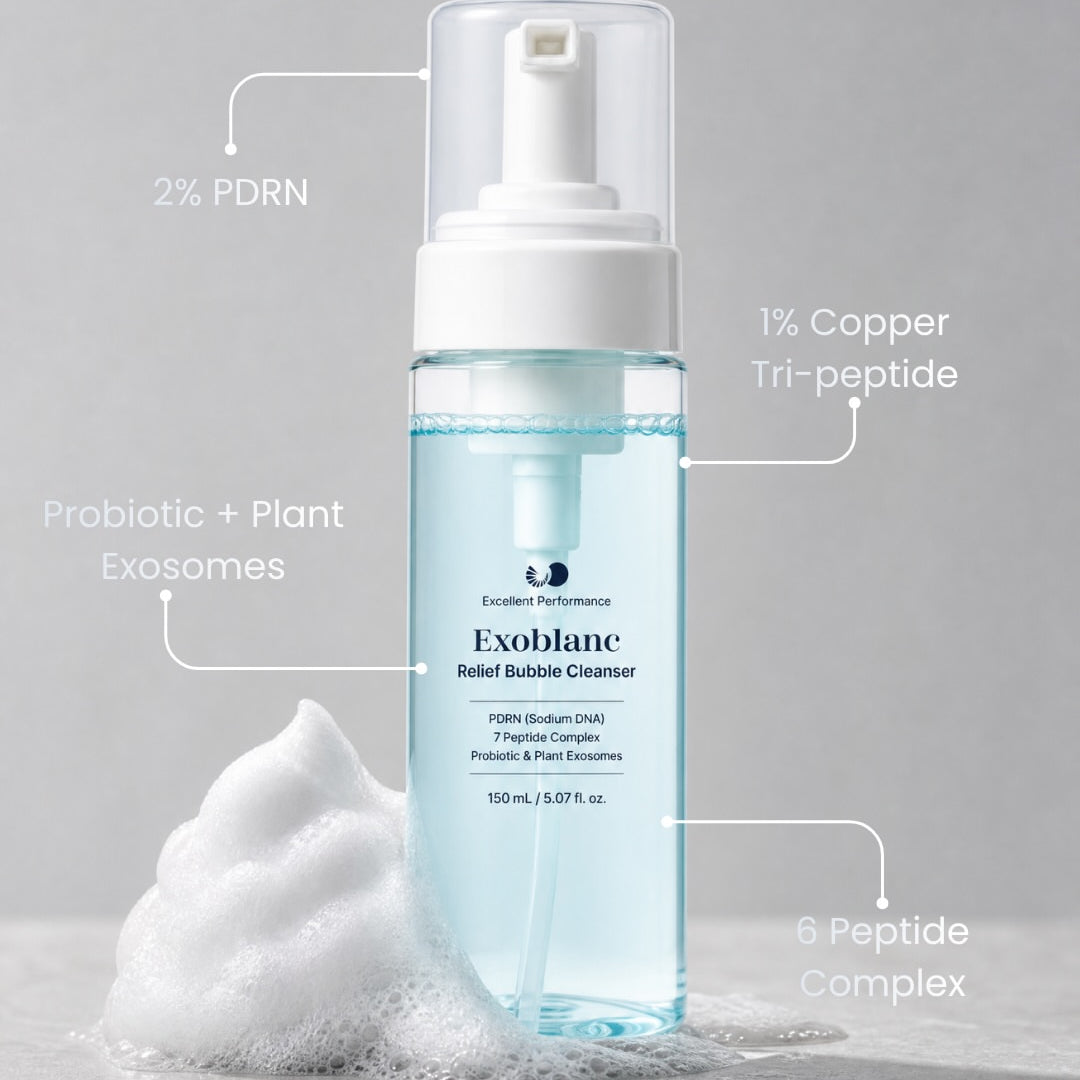 Exoblanc Relief Bubble Cleanser